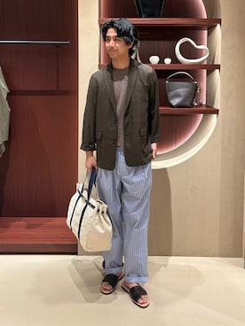 Makotoさん（メンズ・180cm）の夏コーディネート