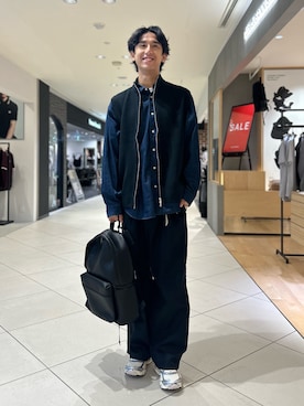 Makotoさん（骨格ウェーブ・メンズ・180cm）の秋コーディネート