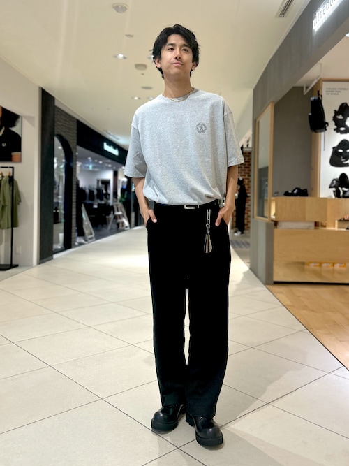 バックプリント グラフィック 半袖Tシャツ / オーバーサイズ