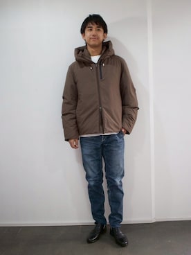 Makotoさん（メンズ・180cm）の冬コーディネート