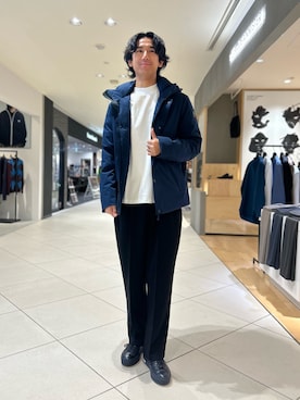 「ABAHOUSE（アバハウス）のアイテム」を使った、Makotoさん（メンズ・180cm）の秋コーディネート