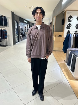 「ABAHOUSE（アバハウス）のアイテム」を使った、Makotoさん（メンズ・180cm）の秋コーディネート