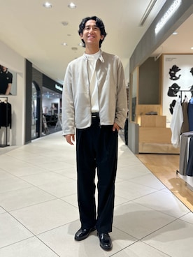 Makotoさん（骨格ウェーブ・メンズ・180cm）の秋コーディネート