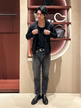 「ABAHOUSE（アバハウス）のアイテム」を使った、Makotoさん（メンズ・180cm）の夏コーディネート