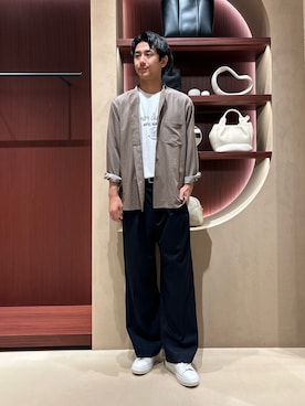 「ABAHOUSE（アバハウス）のアイテム」を使った、Makotoさん（メンズ・180cm）の夏コーディネート