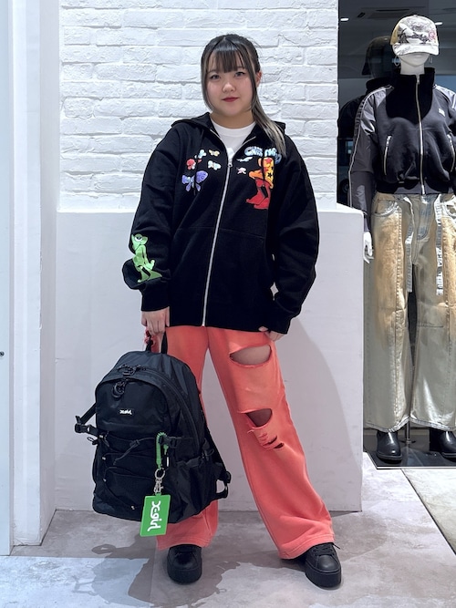 エックスガール　パーカー　親子コーデ XLARGE/X-girl新潟（X-girl）かのんさんのパーカーを使った
