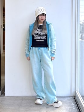 かのんさん（レディース・155cm）の春コーディネート