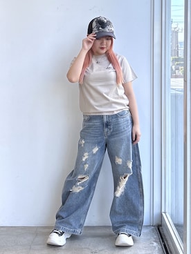 かのんさん(レディース・155cm)の夏コーディネート