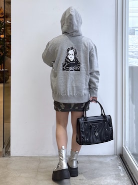 かのんさん（レディース・155cm）の冬コーディネート