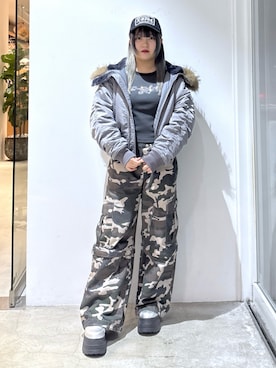 かのんさん（骨格ストレート・レディース・155cm）の冬コーディネート