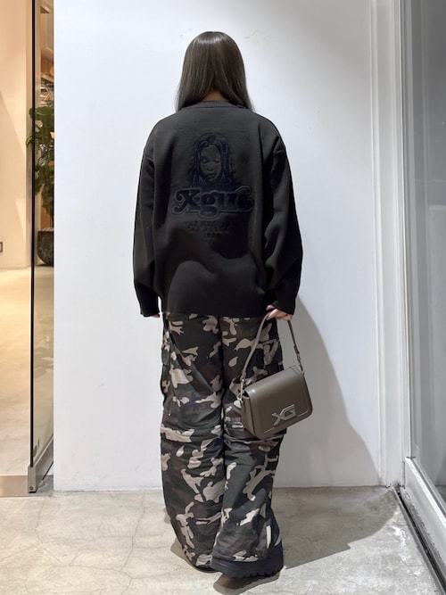 WASHED 2WAY WIDE LEG CARGO PANTS（カーゴパンツ）｜X-girl（エックス