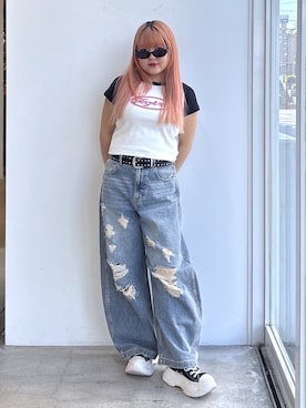 かのんさん(レディース・155cm)の夏コーディネート