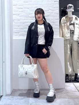 かのんさん（レディース・155cm）の春コーディネート