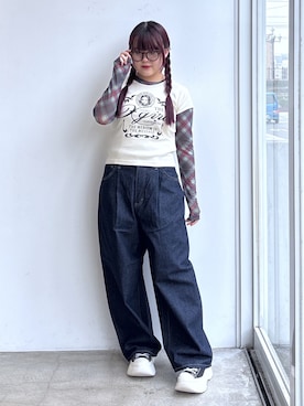 かのんさん(レディース・155cm)の夏コーディネート