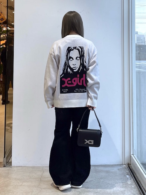 XG EMBLEM BUCKLE 2WAY FAUX LEATHER BAG（ショルダーバッグ）｜X-girl