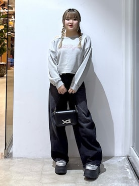 かのんさん（レディース・155cm）の冬コーディネート