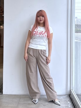かのんさん（レディース・155cm）の夏コーディネート