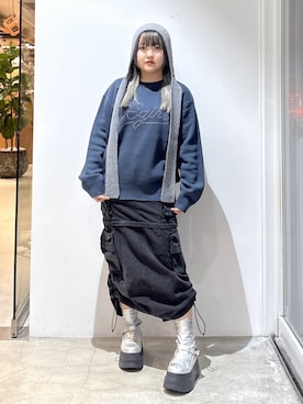 かのんさん（骨格ストレート・レディース・155cm）の冬コーディネート