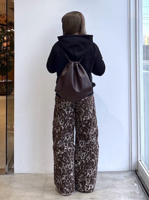 FAUX LEATHER KNAPSACK（バックパック/リュック）｜X-girl（エックス