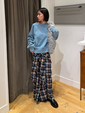 ゆうりさん（レディース・155cm）の冬コーディネート