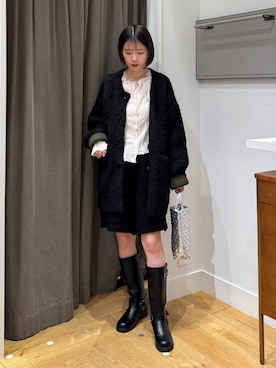 ゆうりさん（レディース・155cm）の冬コーディネート