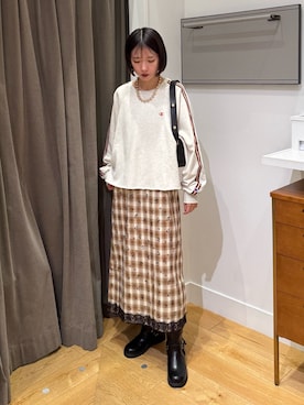 ゆうりさん（レディース・155cm）の冬コーディネート