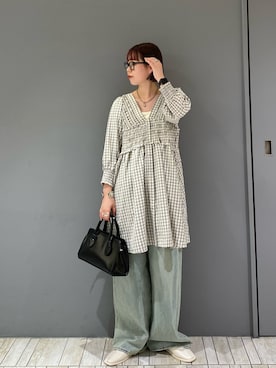 misakiさん（レディース・160cm）の春コーディネート