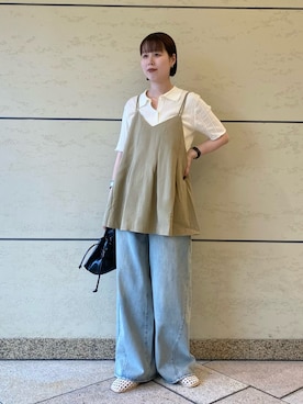 misakiさん(レディース・160cm)の夏コーディネート