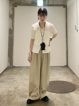 misakiさん（レディース・160cm）の夏コーディネート