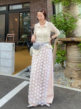 misakiさん(レディース・160cm)の春コーディネート