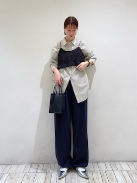 misakiさん（レディース・160cm）の春コーディネート