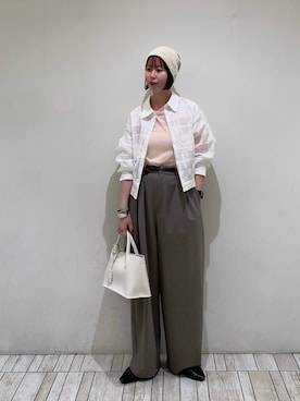 misakiさん（レディース・160cm）の春コーディネート