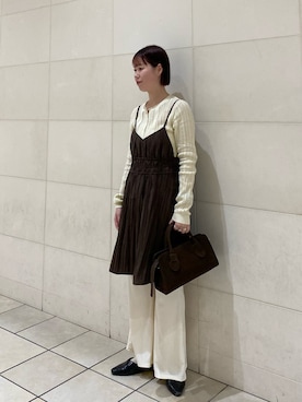 misakiさん（レディース・160cm）の春コーディネート