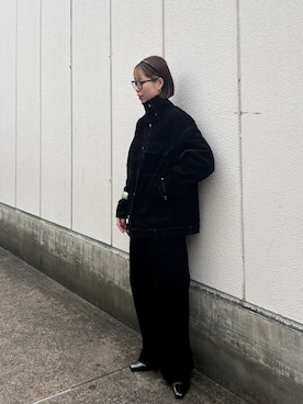 misakiさん（レディース・160cm）の冬コーディネート