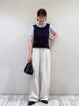 「KBF（ケイビーエフ）のアイテム（アクセサリー）」を使った、misakiさん（レディース・160cm）の夏コーディネート