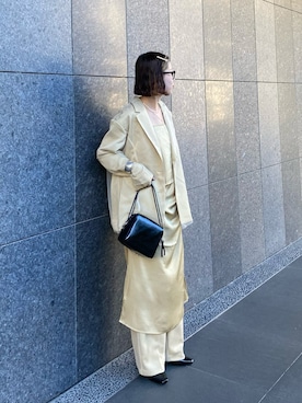 「アイテム（ワンピース/ドレス）」を使った、misakiさん（レディース・160cm）の冬コーディネート