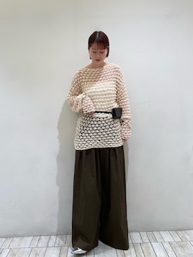 misakiさん（レディース・160cm）の春コーディネート