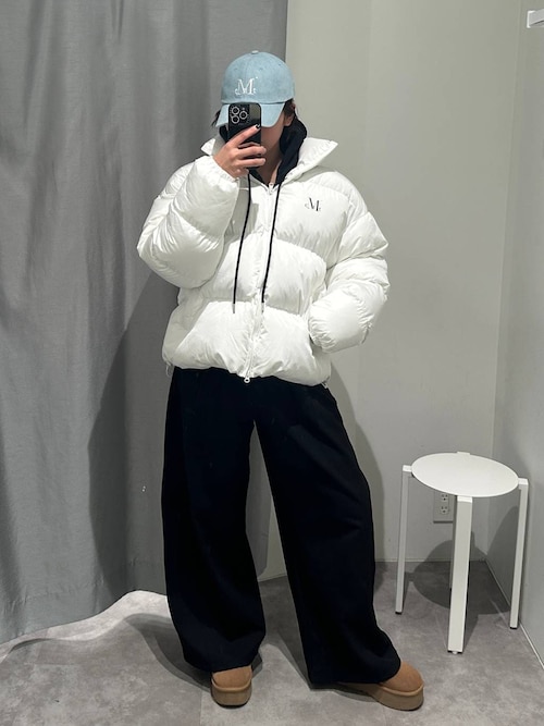 一部カラー再入荷【UNISEX】MUCENT／CHEB ハイネックダウン（ダウン