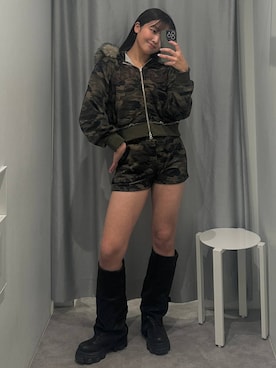 oka0025さん（レディース・161cm）の冬コーディネート