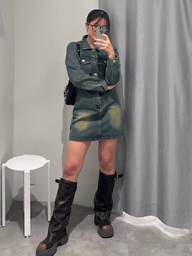 oka0025さん（レディース・161cm）の冬コーディネート