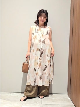 「qualite（カリテ）のアイテム」を使った、HATTORIさん（レディース・155cm）の春コーディネート