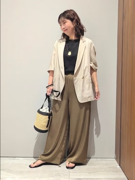 HATTORIさん(レディース・155cm)の春コーディネート