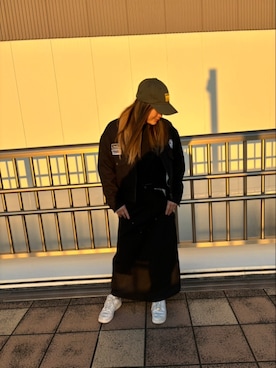 「AVIREX海老名」｜「アイテム（ジャケット/アウター）」を使った、あいさん（レディース・161cm）の秋コーディネート
