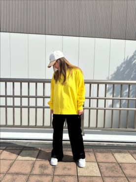 「AVIREX海老名」｜「アイテム（帽子）」を使った、あいさん（レディース・161cm）の秋コーディネート