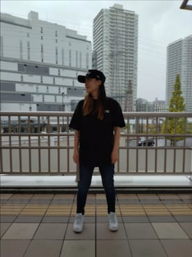 「AVIREX海老名」｜「アイテム（帽子）」を使った、あいさん（レディース・161cm）の秋コーディネート