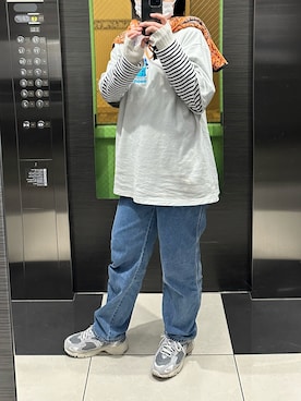 「ニューバランス725」｜きょうちゃんさん（レディース・164cm）の春コーディネート