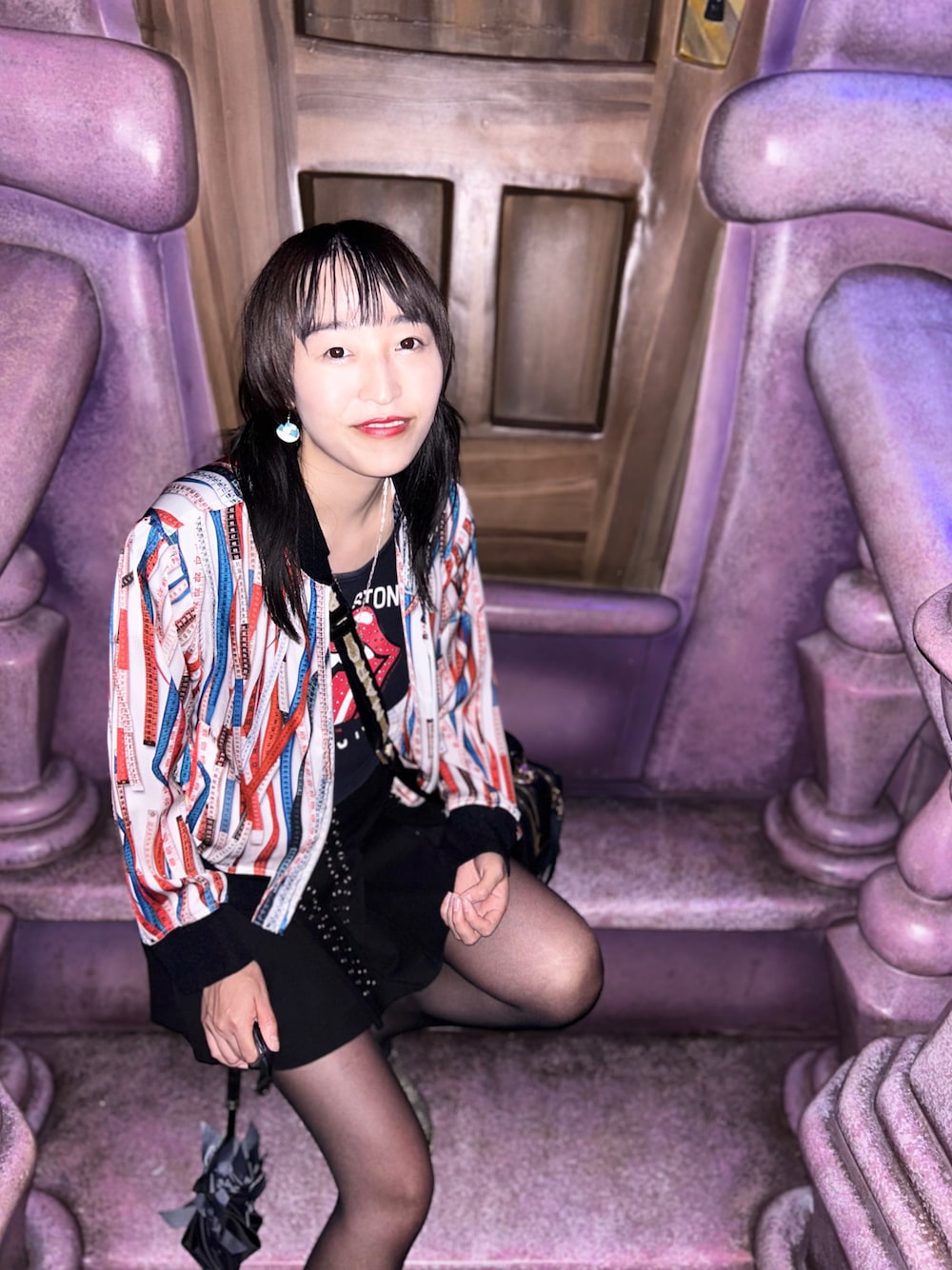 「おしゃれさんと繋がりたい、カラー×コーデ」｜「Jean Paul Gaultierのアイテム（スカジャン、その他）」を使った、yukaeagle22さん（レディース・170cm）の秋コーディネートの1枚目の写真
