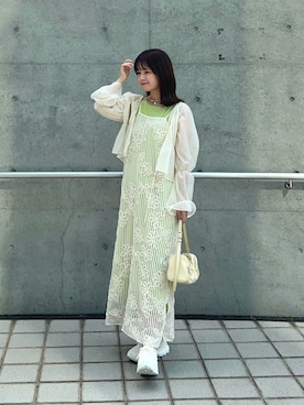 「WEARyouthコーデ」｜「アイテム（ワンピース/ドレス）」を使った、momo🐇さん（レディース・153cm）の秋コーディネート