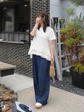 momo🐇さん（レディース・153cm）の春コーディネート