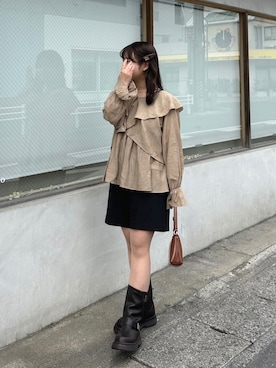 momo🐇さん（レディース・153cm）の春コーディネート